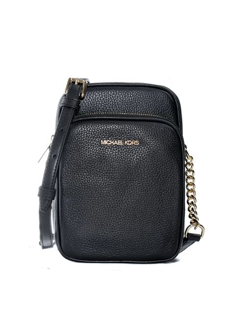 MD NS CHAIN XBODY LEATHER MICHAEL KORS | 35H3GTVC2L/BLACK